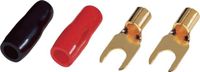 Sinuslive KSI 10 Vorkkabelschoen 10 mm² Gat diameter=5 mm Deels geïsoleerd Zwart, Rood 10 stuk(s)