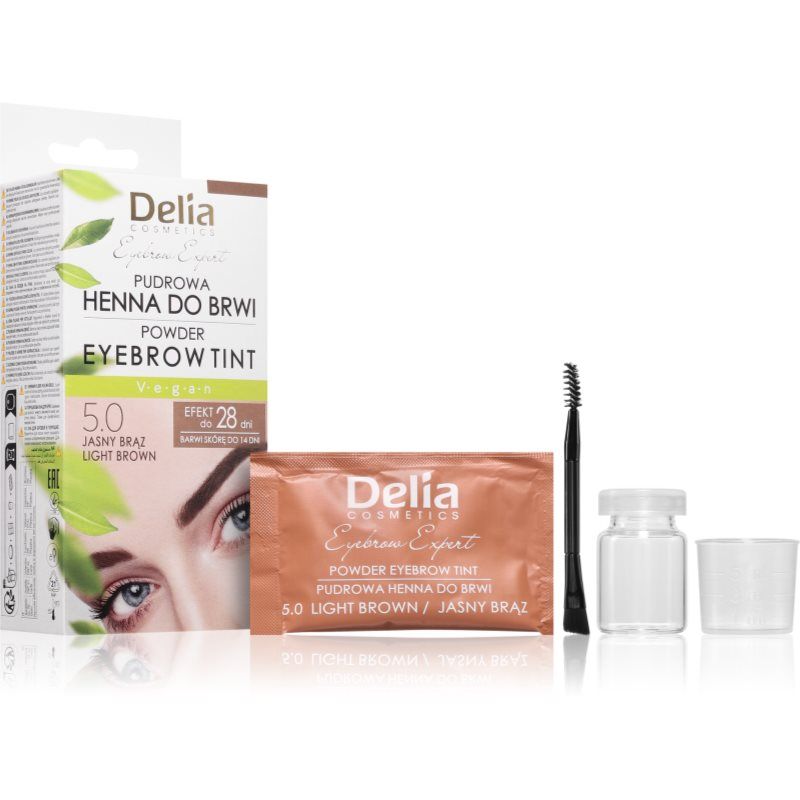 Delia Cosmetics Eyebrow Expert Poederkleur Lichtbruin