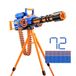 XSHOT Insanity Motorized Rage Fire van ZURU met 72 dartpijlen, Air Pocket Technology dart- en dartopslag, gemotoriseerde straalkracht, automatische voedingsriem, statief en richtkijker