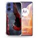 Cokitec Versterkte hoes voor Motorola G85 5G Sport Boksen Handschoen Rood
