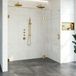 Tapo Creative profielloze nisdeur links 2 delig 200x200cm goud