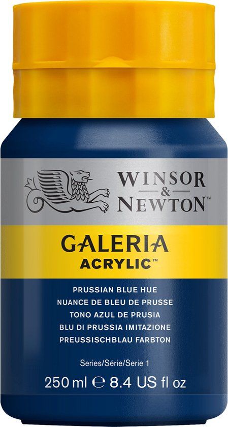 Winsor & Newton Galeria Acrylverf 250ml Prussian Blue Hue