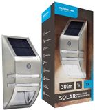 Modee Solar Buitenlamp LED met Bewegingssensor - Wandlamp op Zonne Energie - IP44 - Blanc lumière du jour - 2 stuks