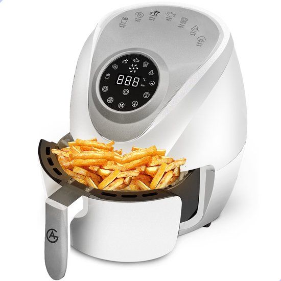 AG brands AG5200 Airfryer - Wit - Compact - 4 Liter - 1400W