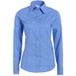 OLYMP Tendenz Regular Fit Dames Overhemd blauw, Effen