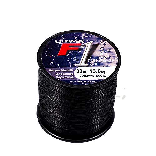 ULTIMA Ultima E5077 F1 Super Sterke Strand Casting Zee Vislijn - Zwart, 0,45 mm - 13,6 kg