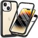 Techsuit - Defense360 Pro + Screen Protector - iPhone 15 Plus - Black