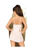 Penthouse Lingerie Casual Seduction - Erotische Babydoll - Maat L/XL - Wit