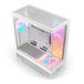 NZXT S5 RGB Deluxe compacte ATX mid-tower pc-behuizing - Wit