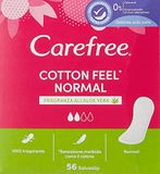 Carefree Slip Cotton Aloë, 56 stuks