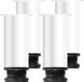 Shenzhen Haorui Industrial Technology Co., Ltd. Pieds de meubles réglables en hauteur 4 pièces - Pieds de table réglables de 120 mm - Acier inoxydable blanc avec vis