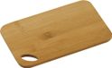Merkloos Bamboe houten snijplank - 14 x 22 cm