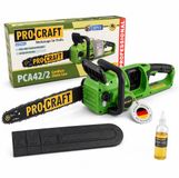 Procraft PCA42/2 accukettingzaag 40 V (2x 20 V) 406 mm borstelloos solo - zonder accu, zonder oplader
