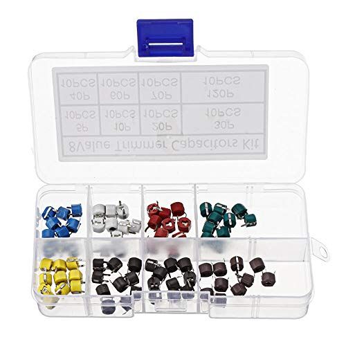Tuoservo 6mm 5/10/30/60/120 P Verstelbare Condensator Variabele Condensator Kit 80 stks