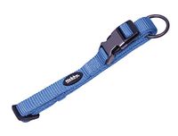 Nobby Halsband "Classic Comfort" lichtblauw; L: 50-65 cm; B: 25 mm