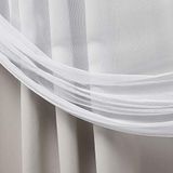 Exclusive Home Curtains EH8486-03-2-84H Catarina verduisteringsgordijn met verborgen lussen, 132 x 213 cm, wolkengrijs