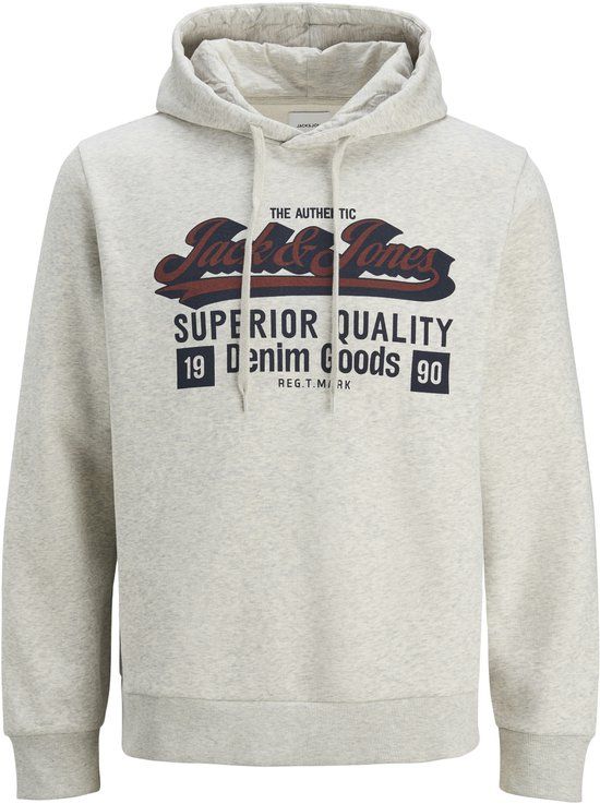 Jack & Jones Logo Hoodie Heren - Maat L