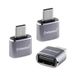 Intenso USB-adapter A480C - USB-A naar USB-C (3-pack)