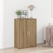 vidaXL Dressoir Artisan Eiken Bewerkt Hout 60 x 31 x 84 cm