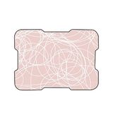 Bonamaison, Digitaal bedrukte muismat, antislip onderkant, voor kantoor en thuis, afmetingen: 22x18 cm