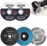 Merkloos / Sans marque Wan GmbH Doorslijpschijf 76 mm, 5 stuks