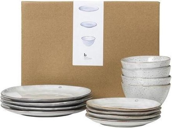 Broste Copenhagen Copenhagen Nordic Dinner Box 12-delig - Ø 17 cm - Zand