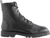 Next - Dames - Forever Comfort® vierkante neus veterlaarzen met extra brede pasvorm - Zwart