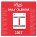 Letts of London 2027 dagelijkse afscheurkalender 27-TDTC