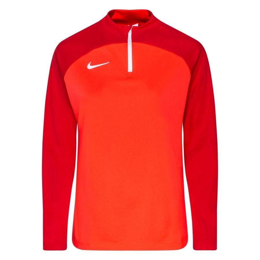 Nike Dames Top Met Lange Mouwen W Nk Df Acdpr Dril Top K, Heldere Crimson/Universiteit Rood/Wit, DH9246-635, XL