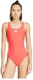 Adidas 3 Stripes C-back Zwemkleding Rood 40 Vrouw