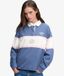 Superdry Rugby Top Heritage Stripe Coupe OverTaille Bleu Taille: 40