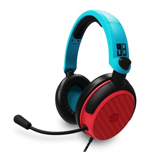 Stealth Gear C6-100 Gaming Headset voor Nintendo Switch - Blauw & Rood