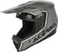 Acerbis Whoops Logo Motocrosshelm - Grijs/zwart/wit - Maat S