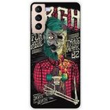 Samsung Galaxy S21 Plus Skull urgh Bedrukt siliconen hoesje