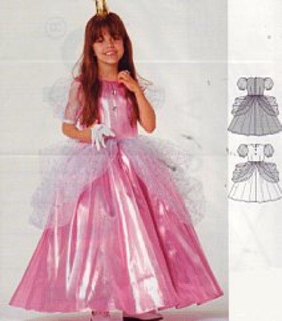 Burda Naaipatroon 4364 - Prinsessenjurk