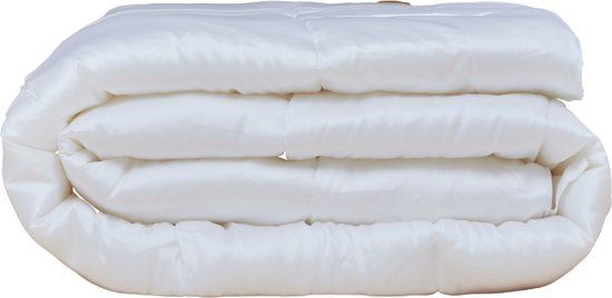 Coco & Cici Tencel Lente/Herfst Dekbed 140x220 cm - 1 Persoons - Wit