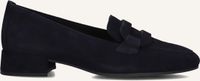 Gabor Dames Loafers Blauw Suède