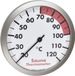 TFA Dostmann Analoge sauna-thermometer, hittebestendig.