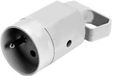 VIPLAST 315-01 Prise de courant avec contact de protection et languette, 16 A, 250 V, IP20, blanc