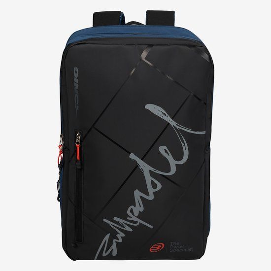 Bullpadel Ionic BPM26008 Rugtas - Zwart/Blauw