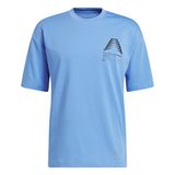 ADIDAS PERFORMANCE Functioneel shirt 'Anthony Edwards' blauw / zwart