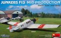 MiniArt Modelbouwpakket Vliegtuigen - 48005 Junkers F13. Middelste productie - Duitse, Poolse, Zwitserse dienst - Propeller Vliegtuig Plastic - 1:48 - Modelbouw