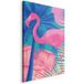 Flamant Rose Image - Flamant Rose Abstrait Sur Fond De Palmiers Et De Glaçons
