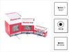 Fischer 200x Power-Fast II FPF II PTF 3 x 25 mm BC Pan Head met binnenzeskant TX10 volledig schroefdraad gegalvaniseerd blauw gepassiveerd - 670059