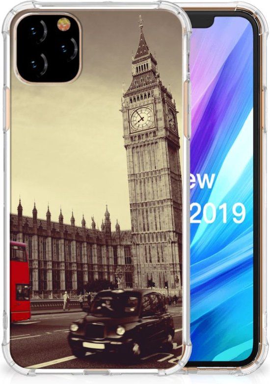 B2Ctelecom iPhone 11 Pro Max Case - London - TPU - Back Cover