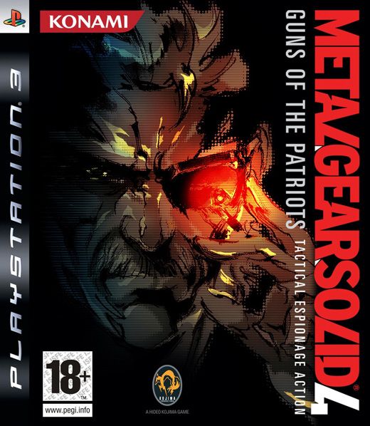 Konami Metal Gear Solid 4: Guns of the Patriots - PlayStation 3