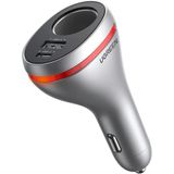 Ugreen 60712 Autolader Universeel Zilver Sigarettenaansteker Snel opladen 84W