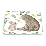 Bonamaison, Pop Art Digital Printed Rectangular Mousepad, Non-Slip Bottom, for Office and Home, Size: 22x18 cm