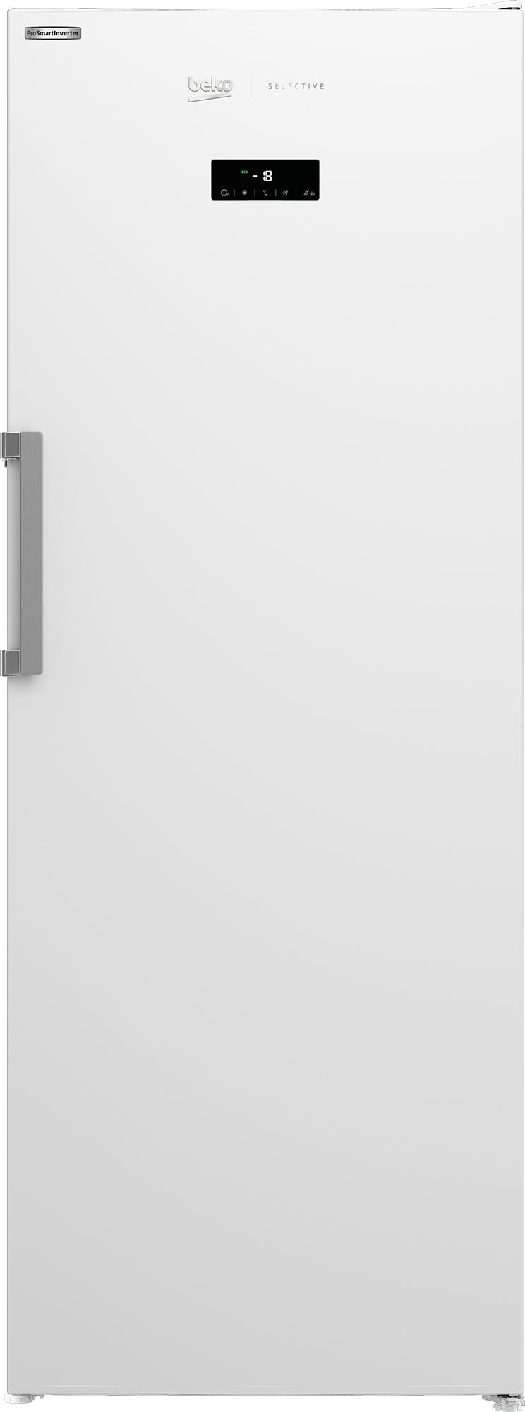 Beko RFNE448E41W - Vrijstaande Vriezer - 404L - Wit