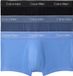 Calvin Klein Jeans Calvin Klein 3-Pack Low Rise Trunks Heren - Zwart/Blauw/Blauw - Maat S